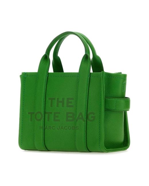 Marc Jacobs Green Grüne leder mini tote handtasche