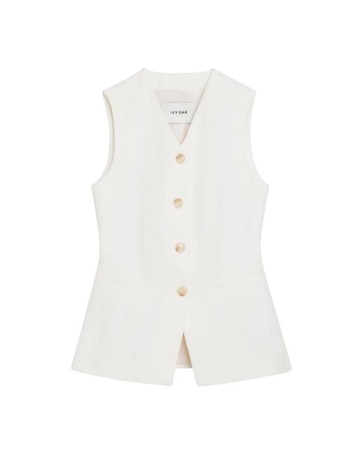 IVY & OAK White Vests