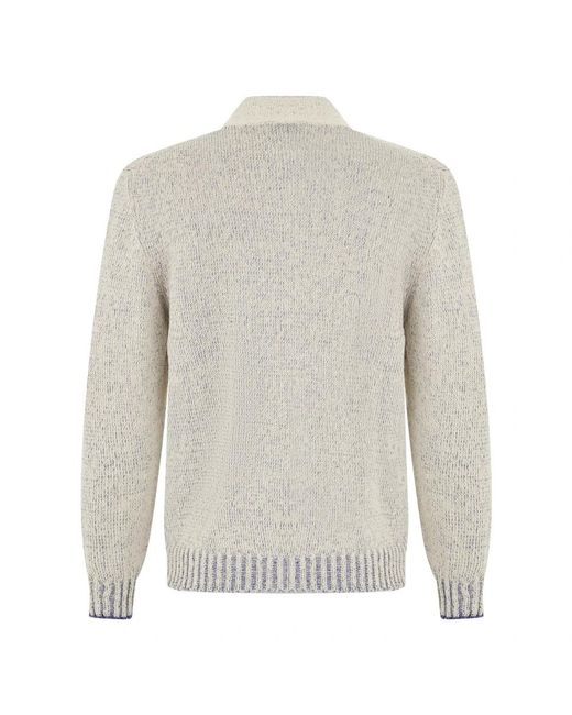Fedeli Gray Cardigans for men