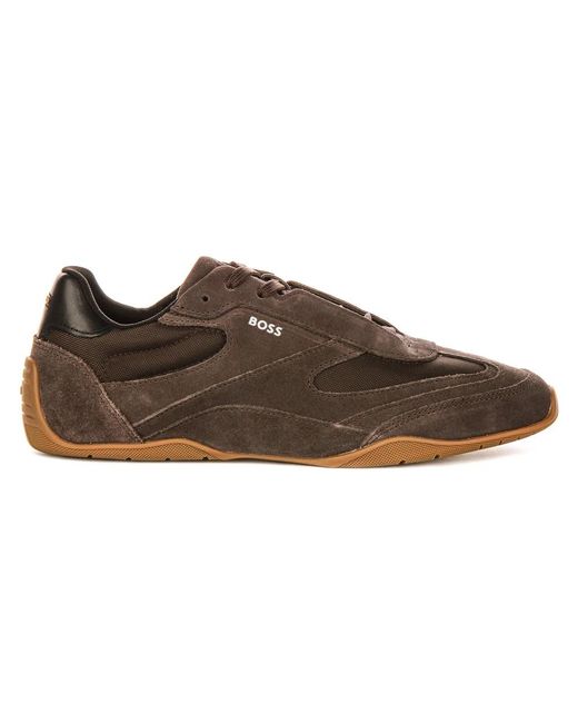 Boss Brown Sneakers for men
