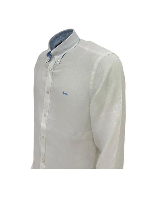 Harmont & Blaine Gray Casual Shirts for men