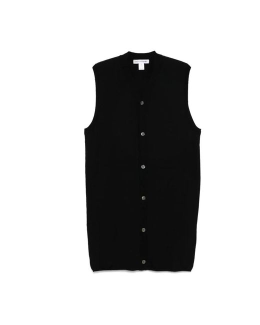 Vests Comme des Garçons de hombre de color Black