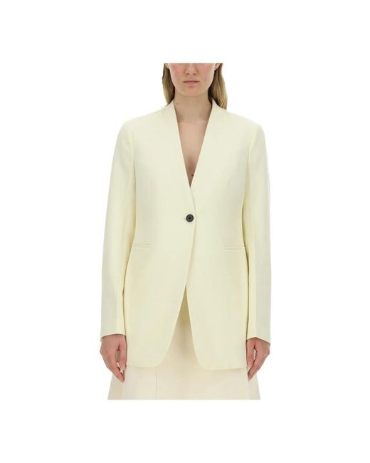 Jil Sander Natural Blazers
