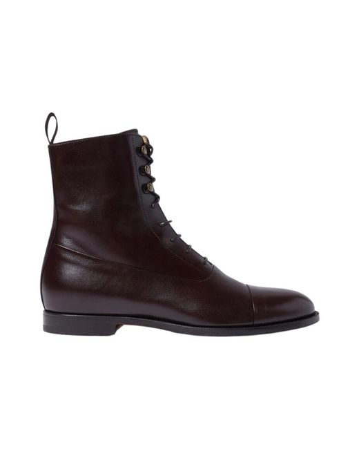 Scarosso Brown Ankle Boots for men