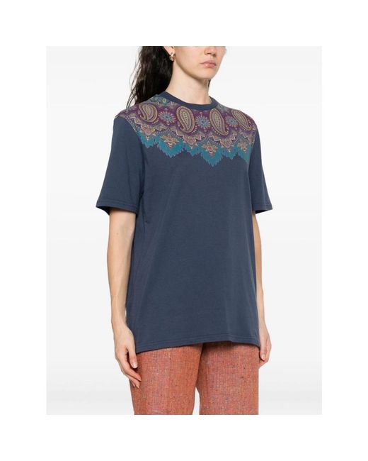 Etro Blue T-Shirts
