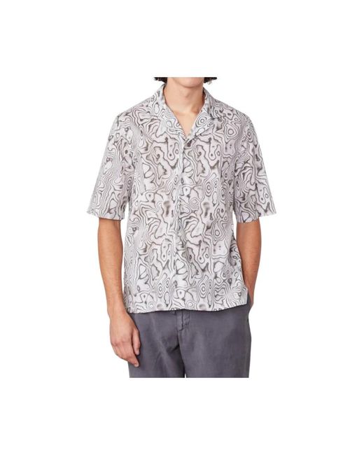 Shirts > short sleeve shirts Officine Generale pour homme en coloris Gray