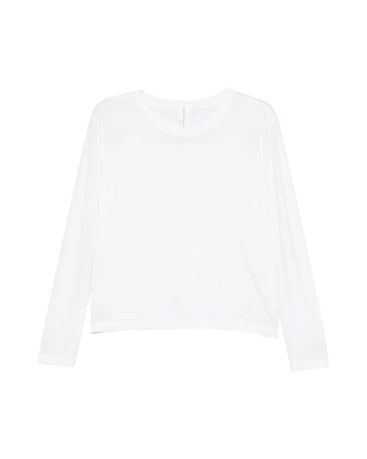 Norma Kamali White Long Sleeve Tops