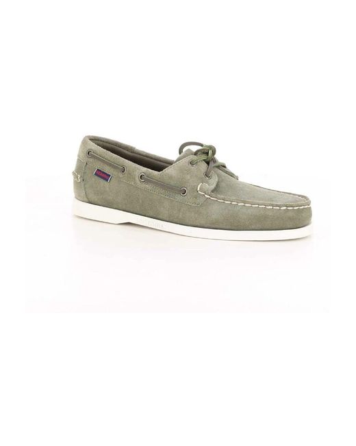 Sebago Grüne Herrenschuhe 7111Ptw Z5 in Gray für Herren