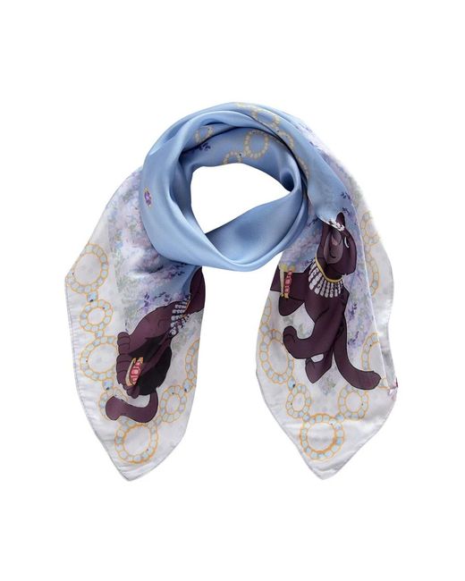 Silky Scarves di Braccialini in Blue