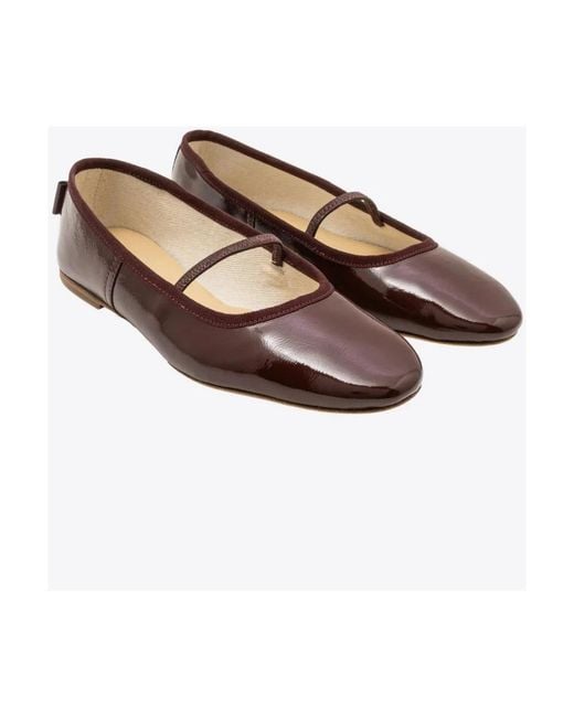 A.P.C. Brown Ballerina Shoes