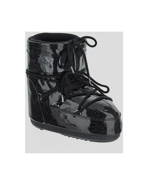 Moon Boot Black Winter Boots