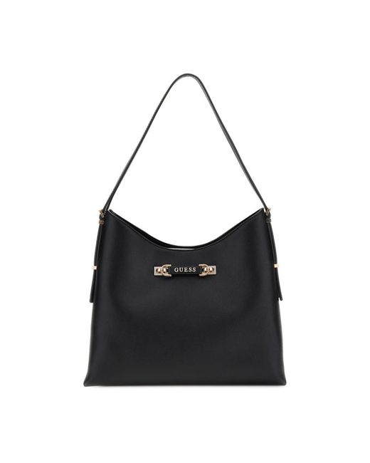 Guess Black Shoulder Bags