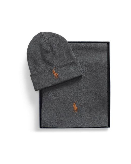 Polo Ralph Lauren Gray Winter Scarves for men