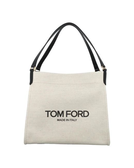 Tom Ford White Tote Bags