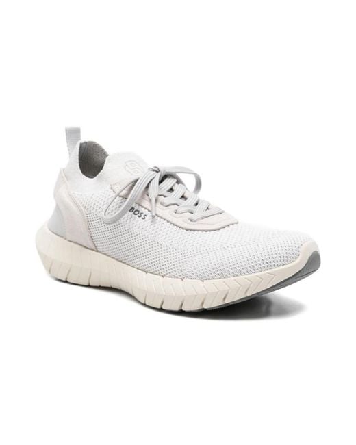 HUGO White Sneakers for men