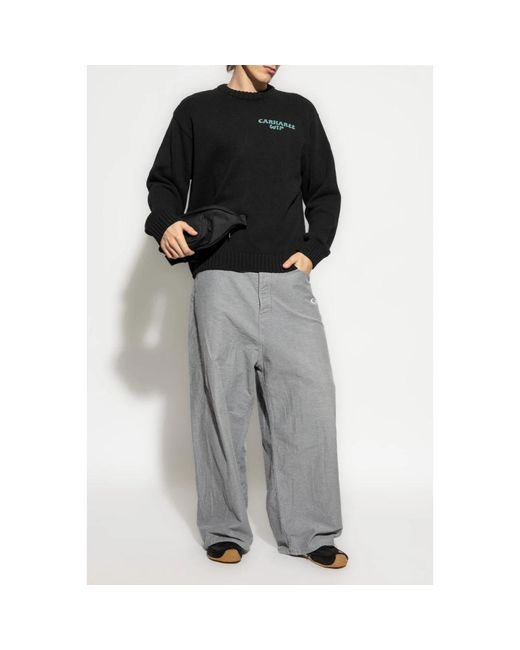 Carhartt Black Round-Neck Knitwear for men