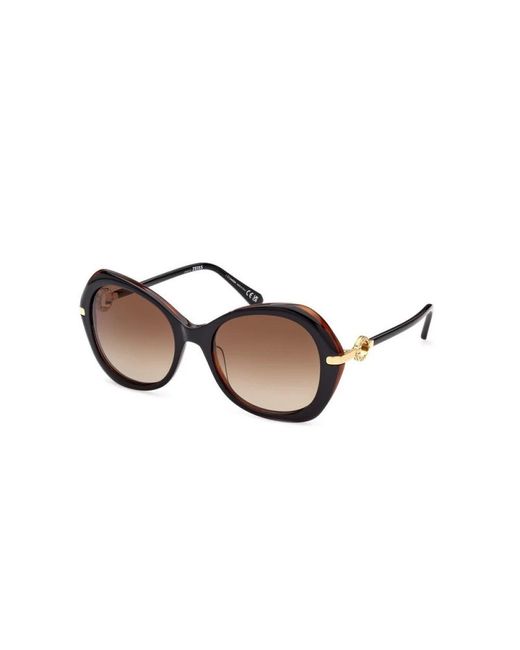 Omega Brown Sunglasses for men