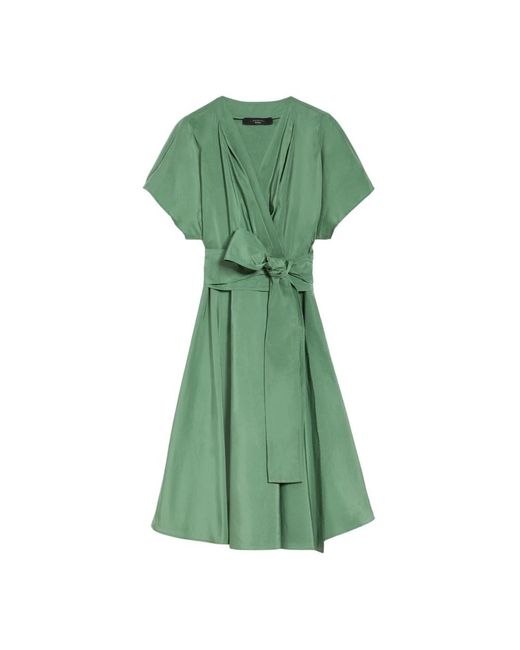 Wrap dresses Weekend by Maxmara de color Green