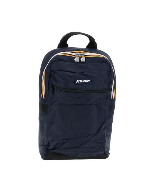 K-Way Blue Backpacks for men