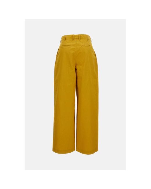Casey Casey Yellow Wide Trousers