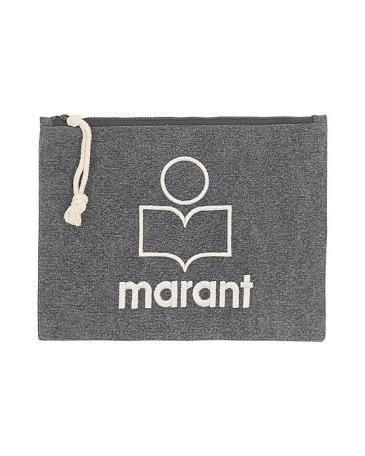 Isabel Marant Metallic Clutches