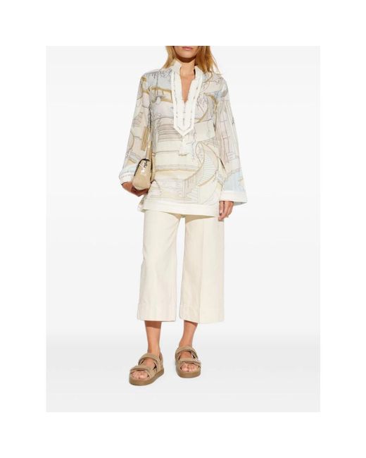 Tory Burch Tunics in het White