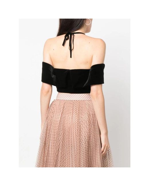 Philosophy Di Lorenzo Serafini Black Sleeveless Tops