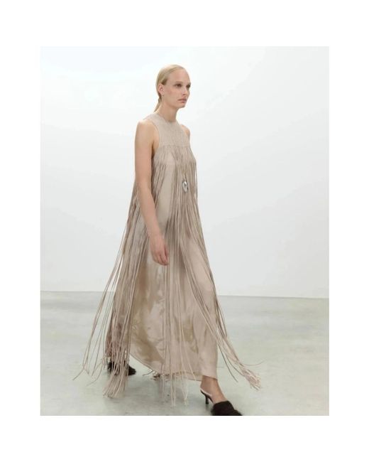 Maxi Dresses Alysi de color Natural