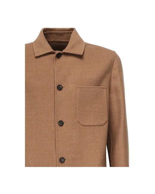 Light Jackets Eleventy de hombre de color Brown