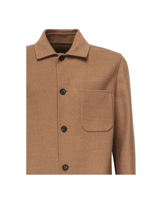 Eleventy Brown Light Jackets for men