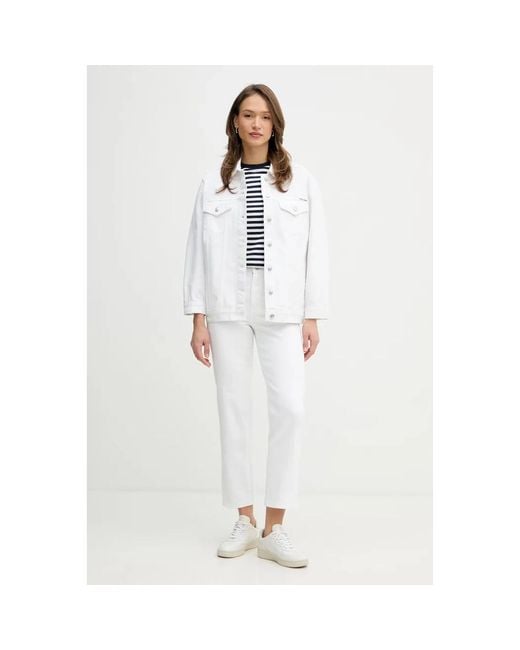 Denim Jackets DKNY de color White