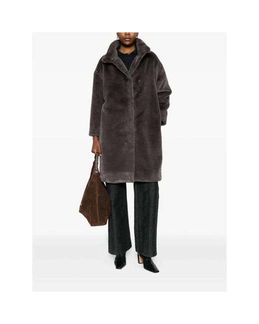 Single-Breasted Coats Herno en coloris Brown