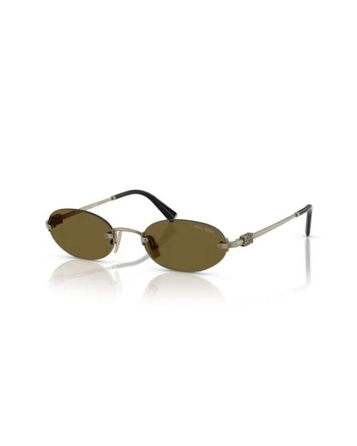 Miu Miu Green Sunglasses