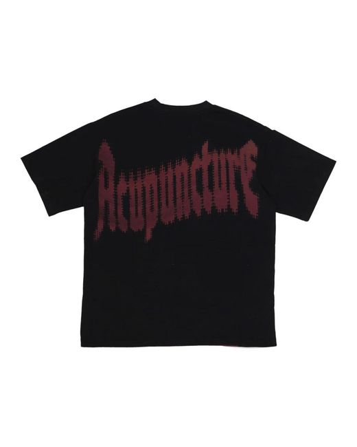 Acupuncture Tops ,Veelkleurig ,Katoen Trapped Tee in het Black voor heren