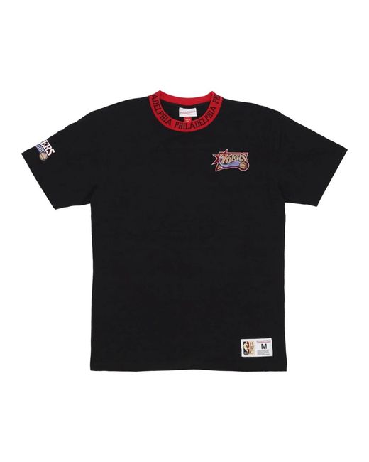 Mitchell & Ness T-Shirts in het Black voor heren