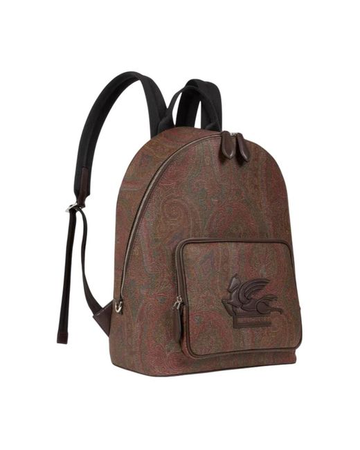 Etro Brown Backpacks for men