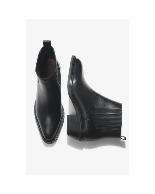 ESTRO Black Cowboy Boots