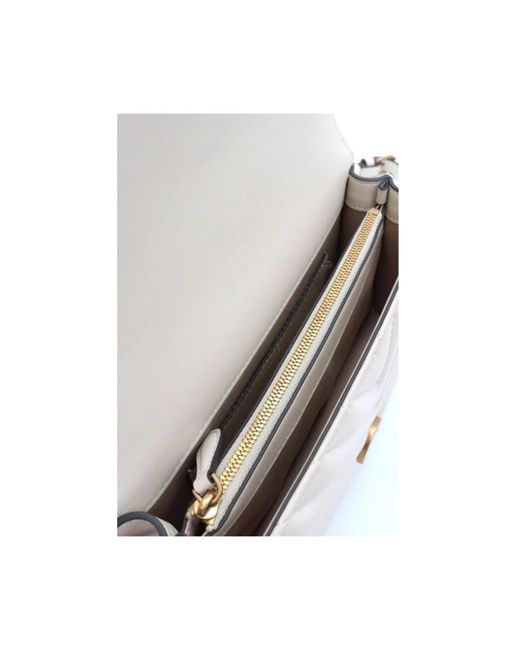 Pinko White Shoulder Bags