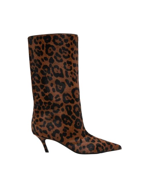 AMINA MUADDI Brown Heeled Boots