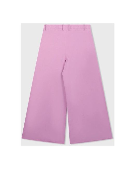 Trousers > wide trousers 10Days en coloris Purple