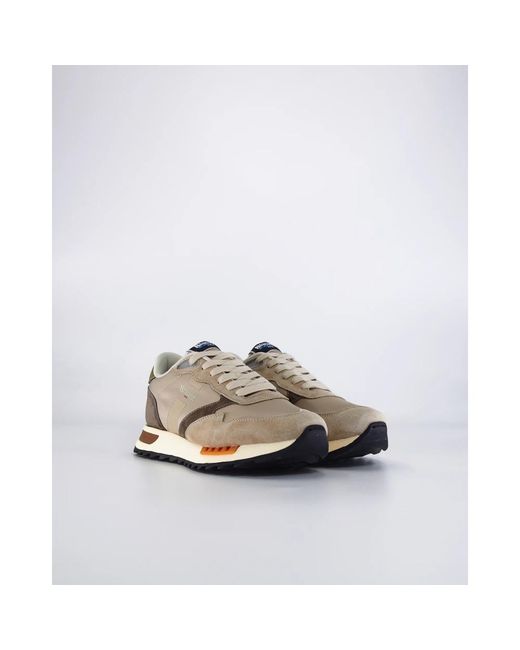 Blauer Sneakers in Gray für Herren