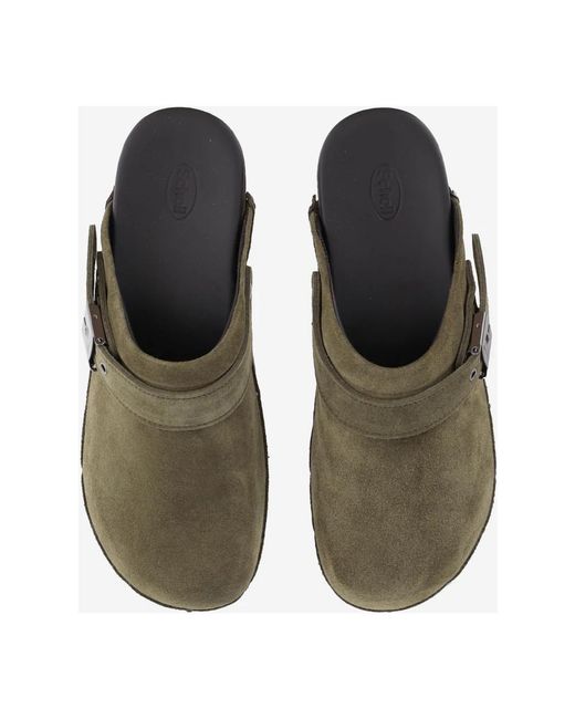 Scholl Clogs in het Green