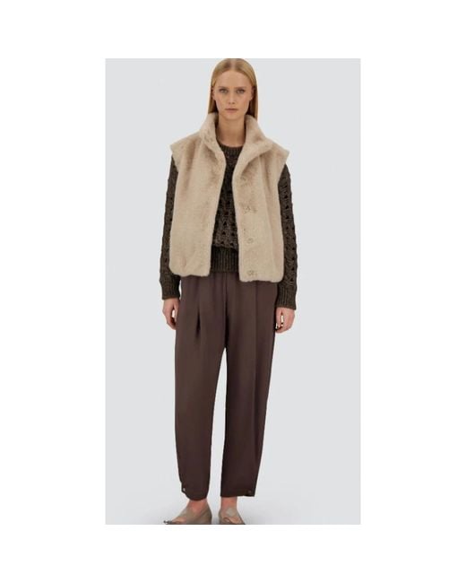 Herno Vests in het Natural