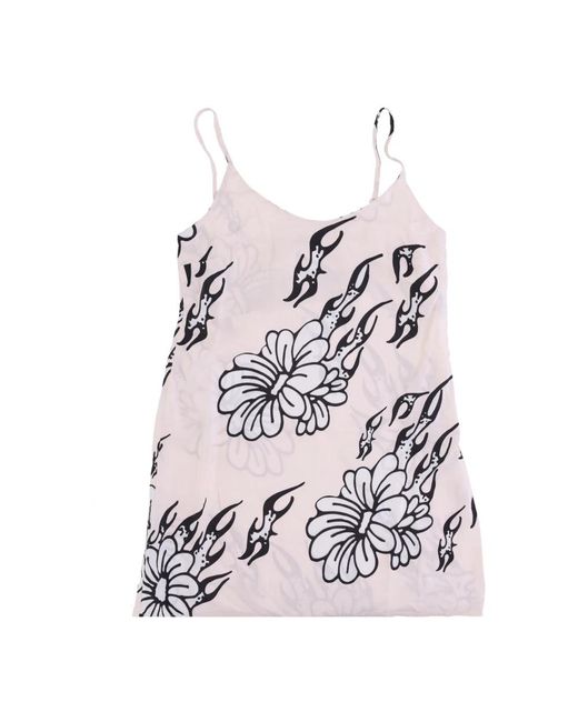 Short Dresses Obey de color White