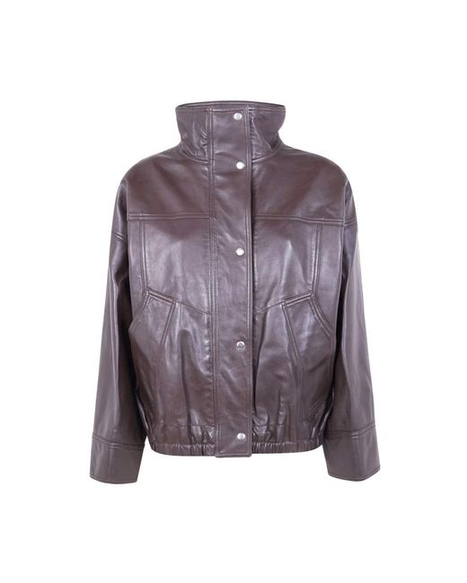 Light Jackets Rohe de color Purple