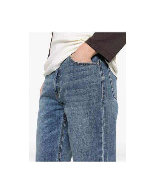 DUNST Blue Straight Jeans for men