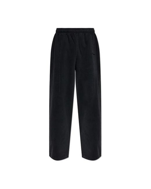 Vetements Cut Sweatpants in het Black voor heren