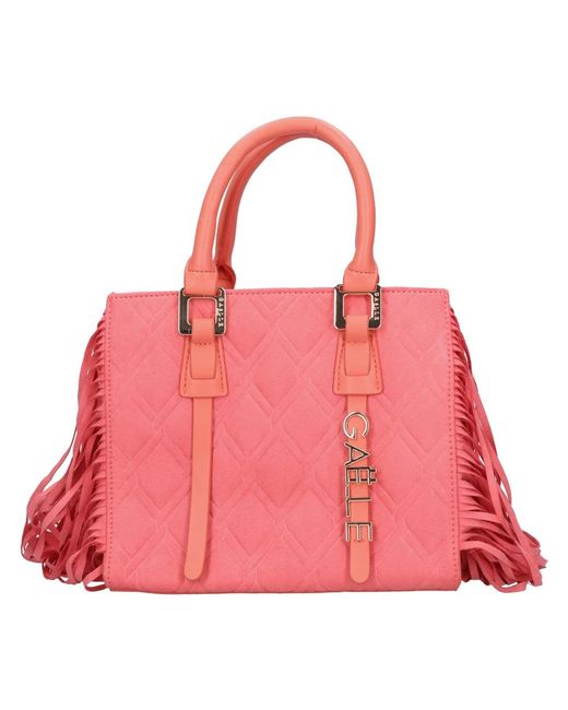Gaelle Paris Pink Handbags