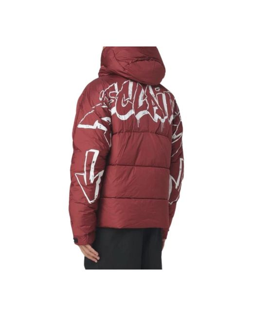 DISCLAIMER Red Down Jackets for men