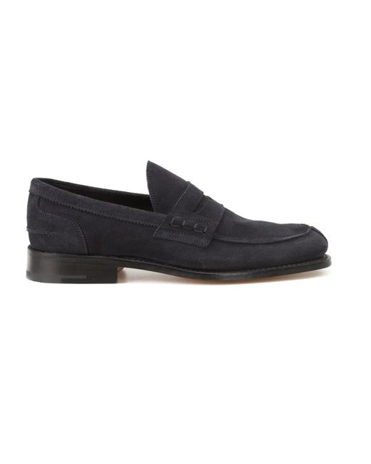 Tricker's Schoenen ,Blauw ,Klassieke Leren Laarzen Voor Mannen in het Black voor heren